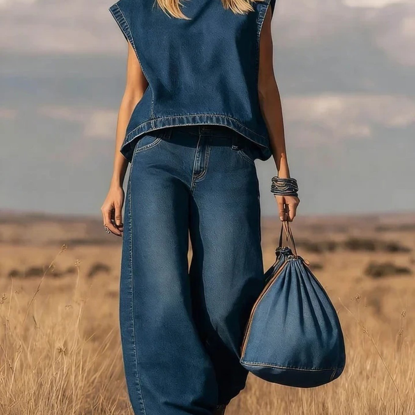 Barbara | Casual Comfortable Denim Set