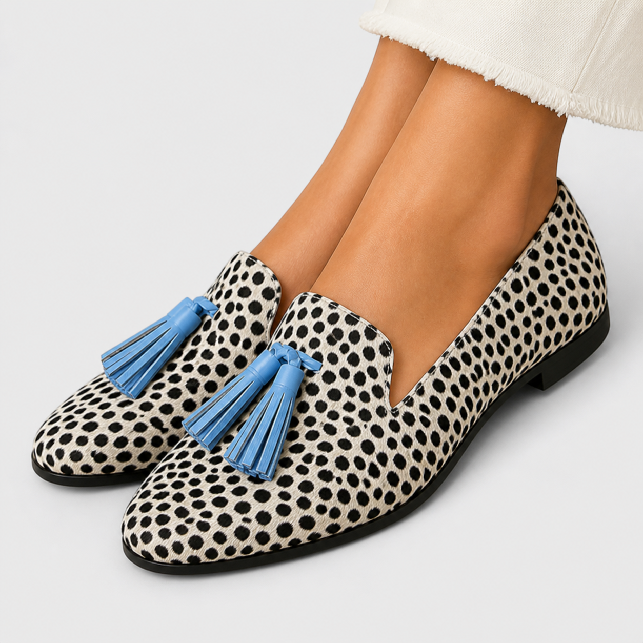 Mira™ | Fringe Detail Loafers