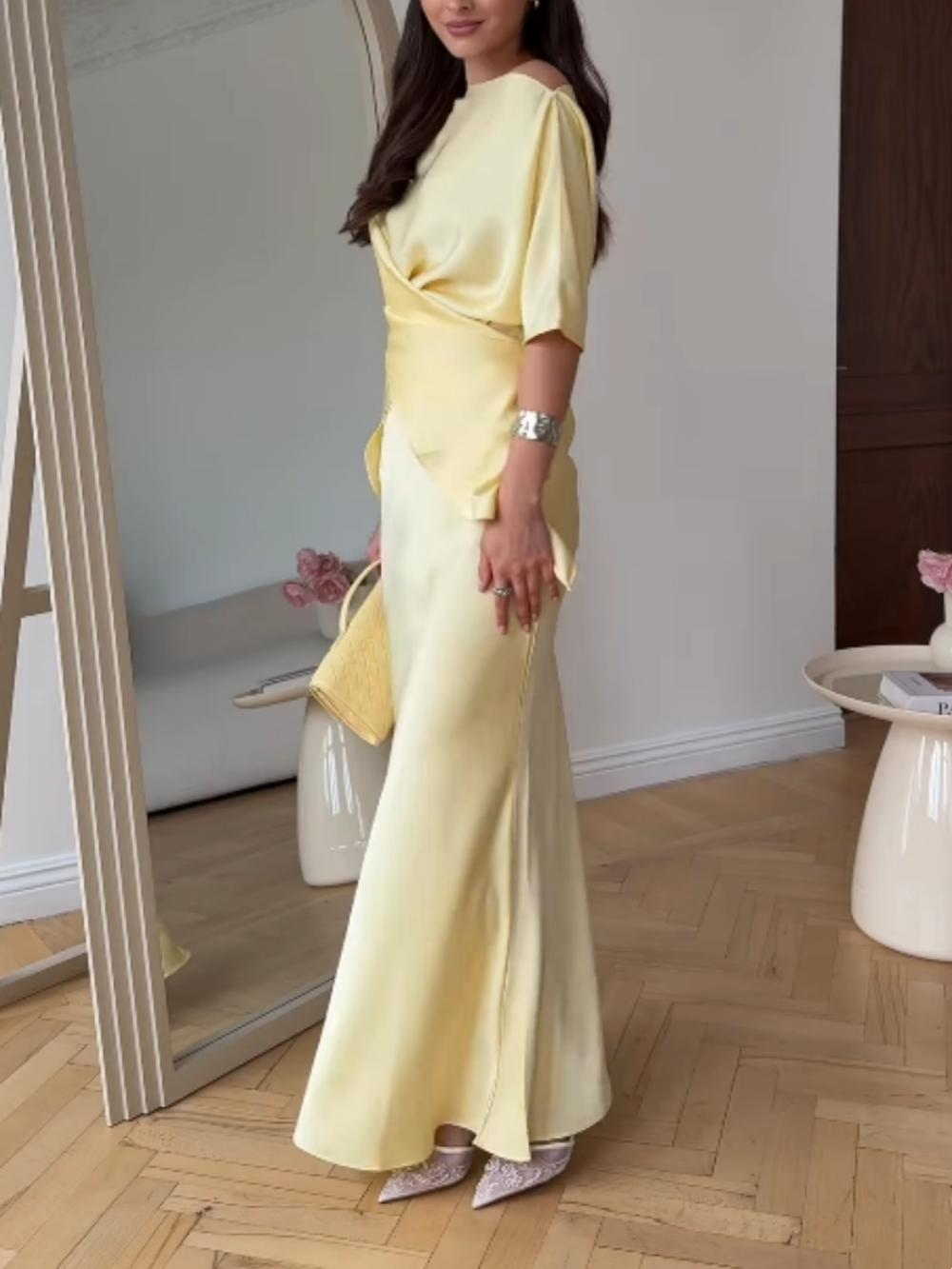 Sofia | Off-Shoulder Top and Skirt Set