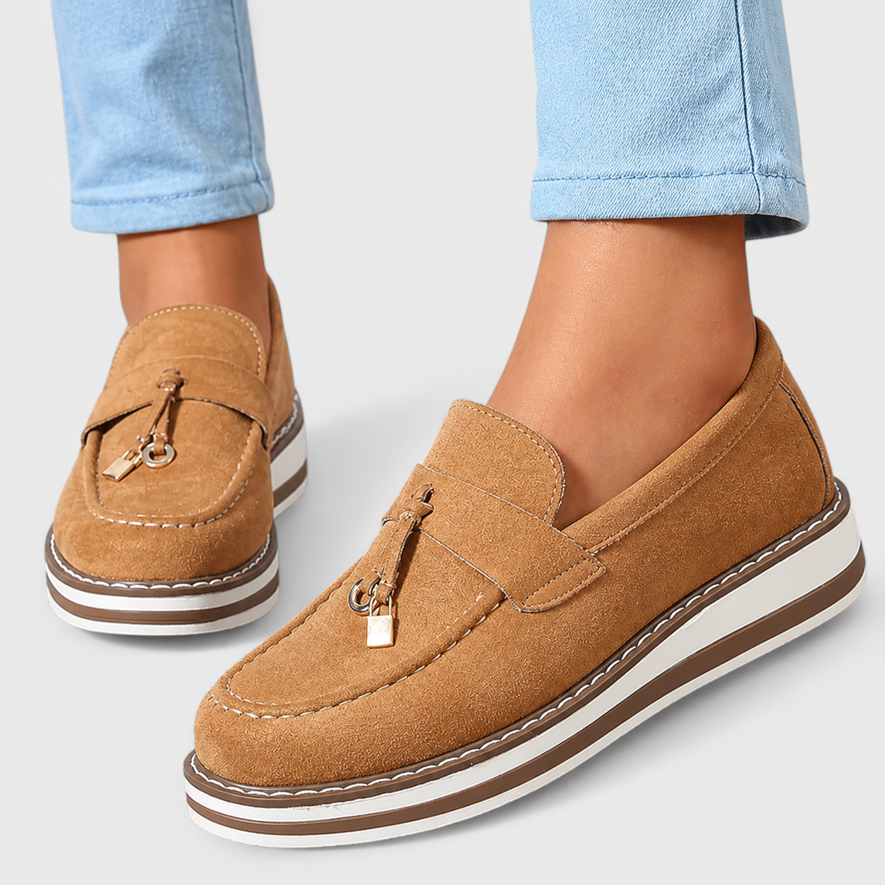 Halo™ | Relaxed Round Moccasins