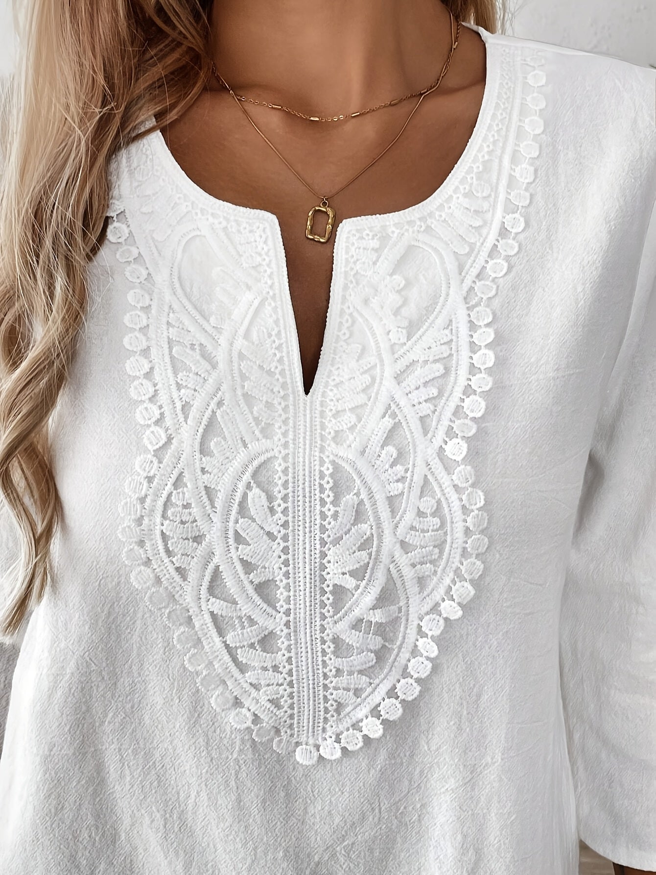 Martha™ | V-Neck Short Sleeve Shirt
