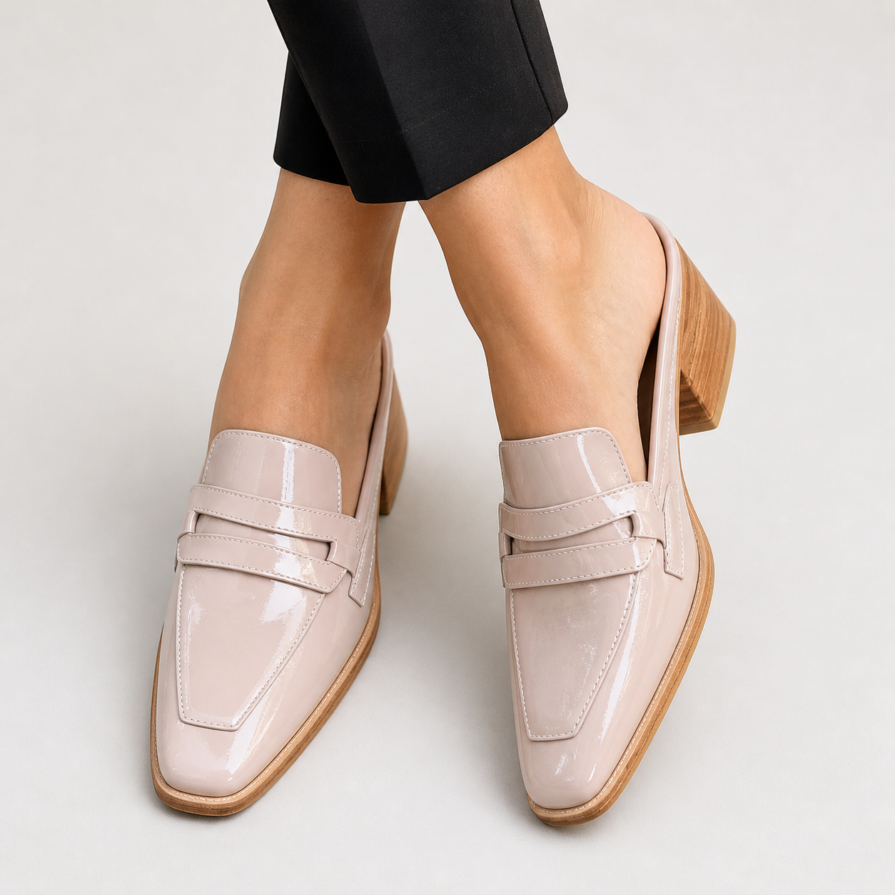 Elaine | Glossy Loafers