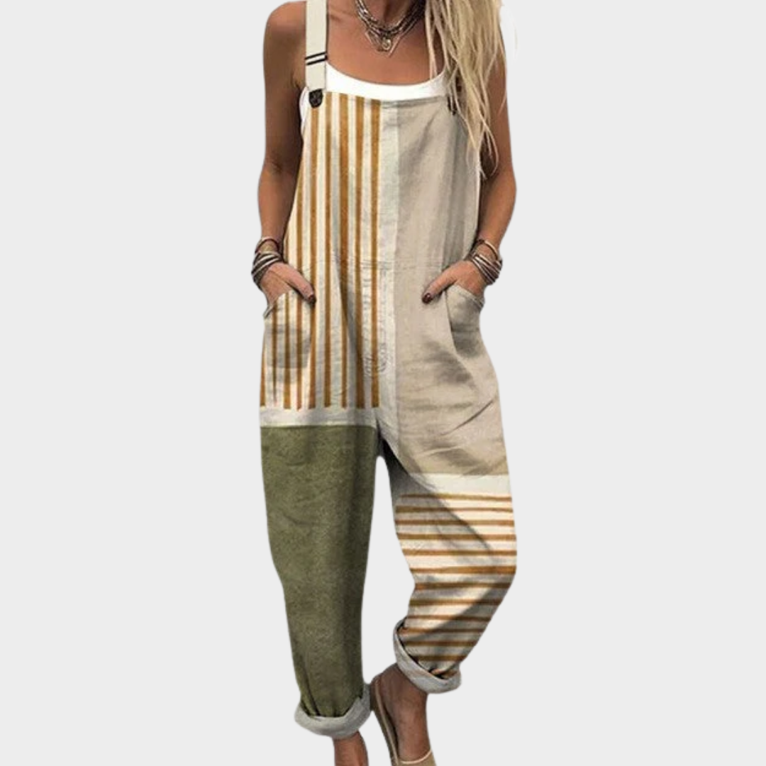 Chloe | Relaxed Printed Jumpsuit