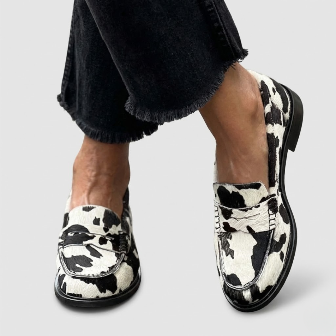 Veerle™ Zebra Print Loafers