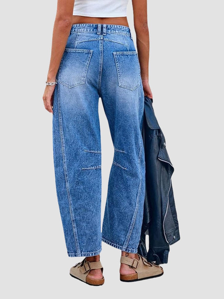 Linda | Relaxed Fit Flared Jeans