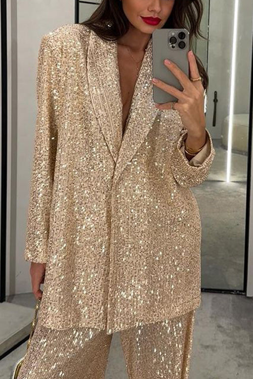 Maxwell | Sequined Suit Jacket