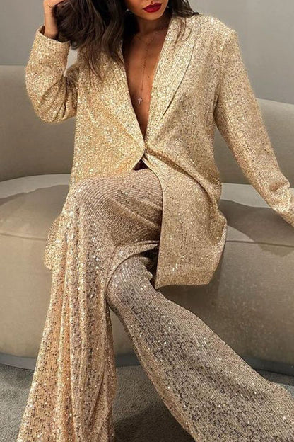 Maxwell | Sequined Suit Jacket