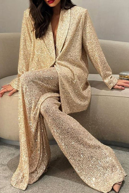 Maxwell | Sequined Suit Jacket