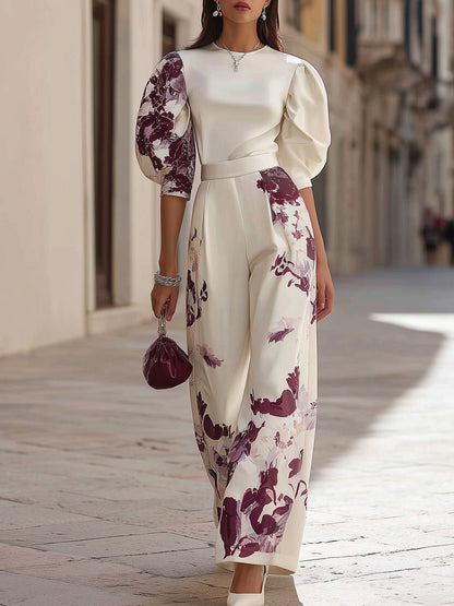 Luna Puff | Sleeve Pants Set