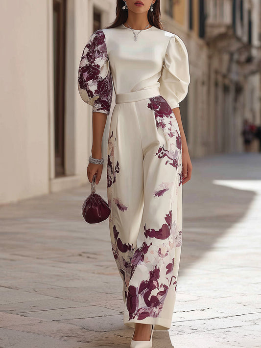Luna Puff | Sleeve Pants Set