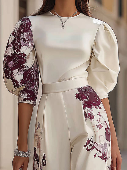 Luna Puff | Sleeve Pants Set