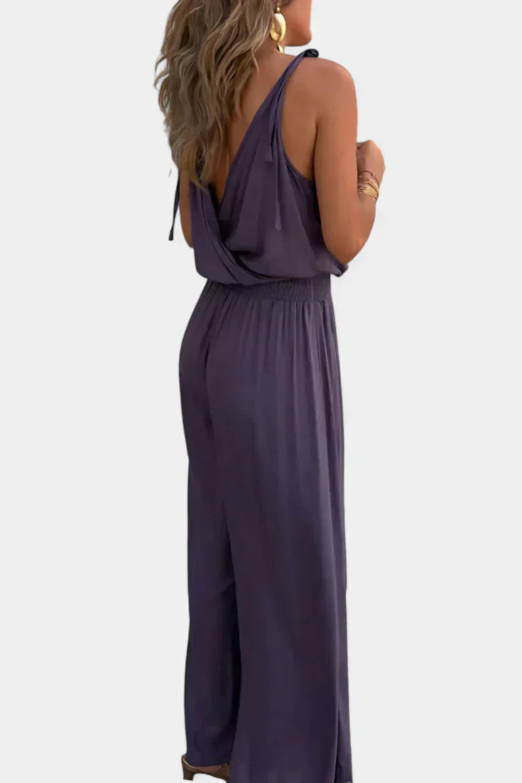 Lorena - Elegant Dress with Gold Accents