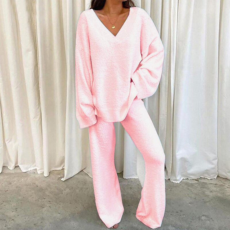 Sofia | V-neck Two-piece Set