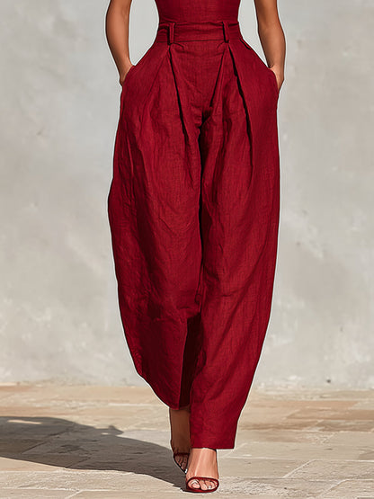 Scarlett | High-Waisted Jumpsuit