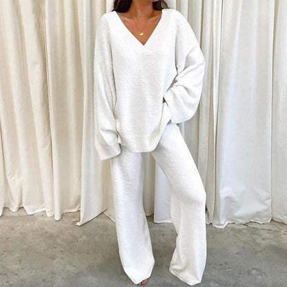 Sofia | V-neck Two-piece Set