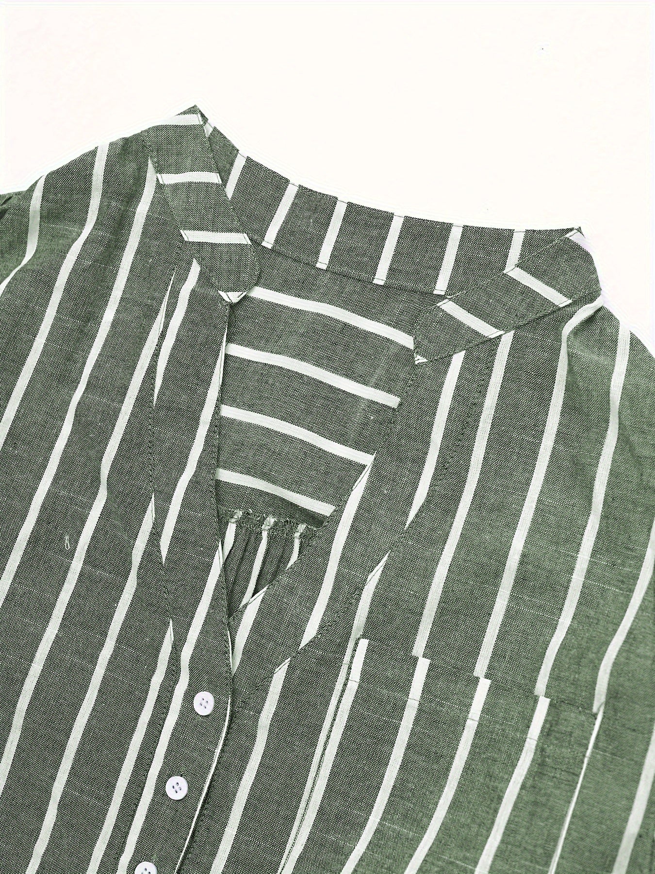 Sharon™ | Casual Striped V-Neck Top
