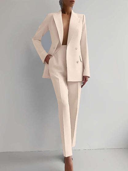 Sofia | Blazer & High Waist Trousers Set