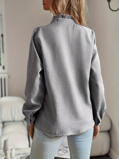 Patricia™ | Elegant Stripe Blouse
