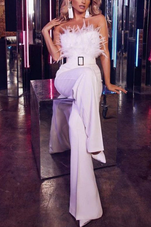 Celeste | Off Shoulder Jumpsuit