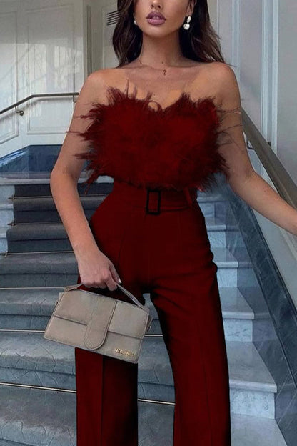 Celeste | Off Shoulder Jumpsuit