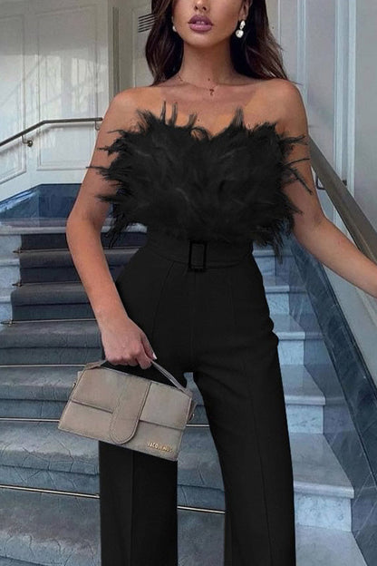Celeste | Off Shoulder Jumpsuit