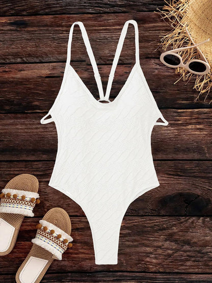 Samantha | Backless One-Piece Swimsuit
