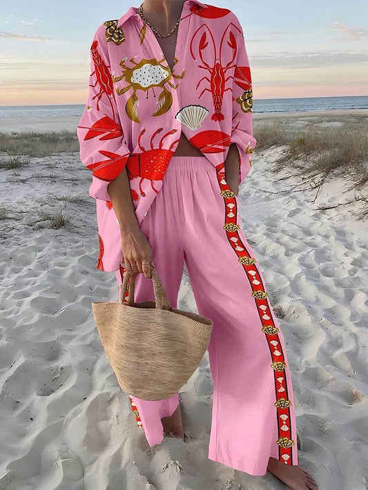 Marina | Undersea World Print Two-Piece Set