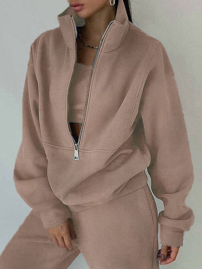 Liam | Fleece Sweatshirt Set