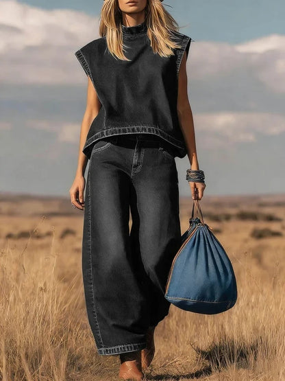Barbara | Casual Comfortable Denim Set