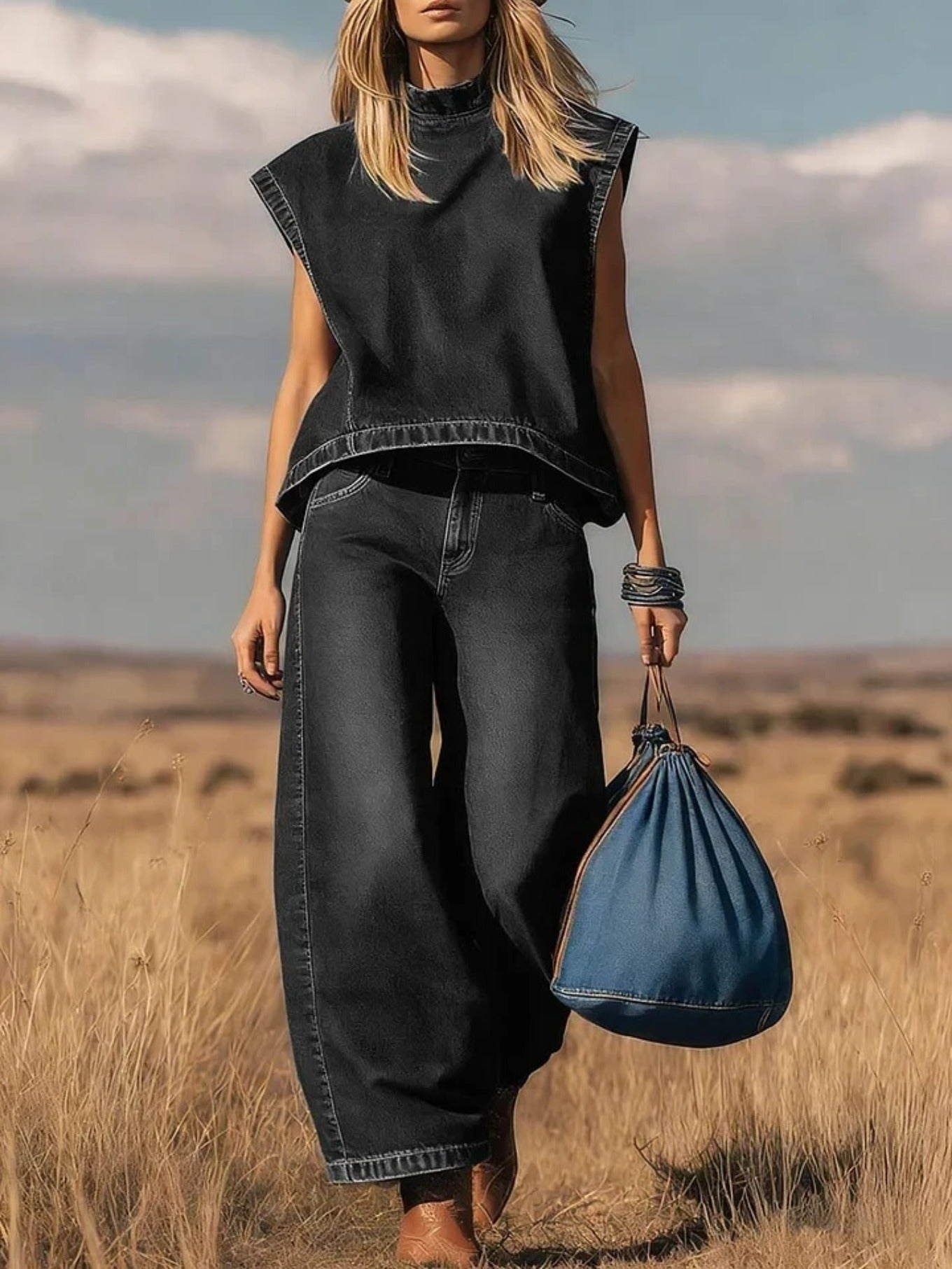 Barbara | Casual Comfortable Denim Set
