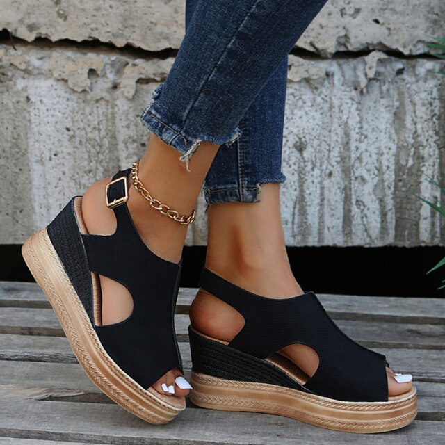 Maeve – Casual Wedge Sandals for Ultimate Comfort