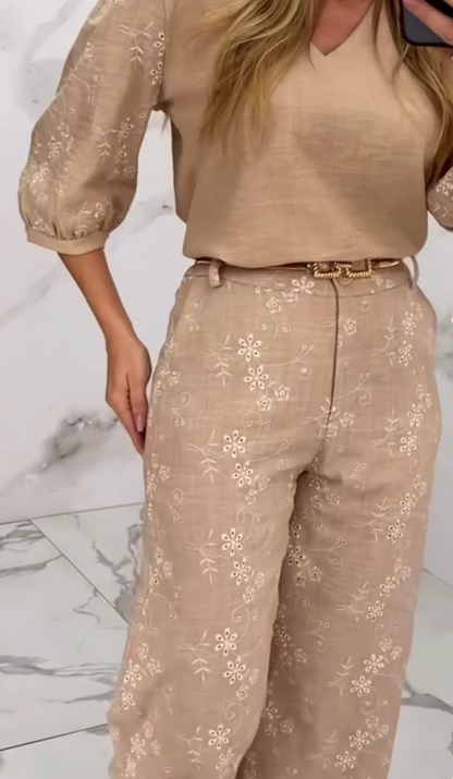 Isabella | Embroidery Suit