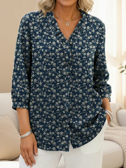 Amelia | Elegant dotted blouse