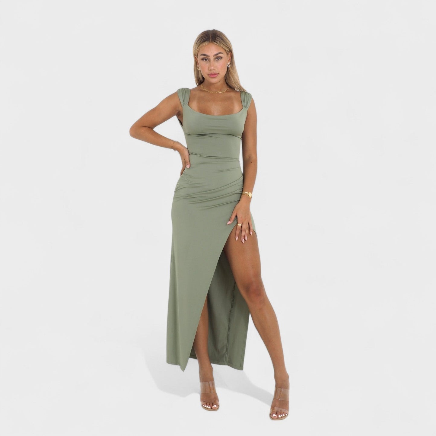 Sarela - Backless Long Dress