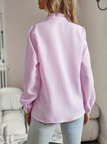 Patricia™ | Elegant Stripe Blouse