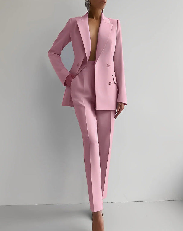 Sofia | Blazer & High Waist Trousers Set