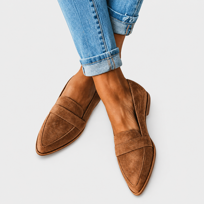 Helen | Cozy Suede Orthopedic Slippers