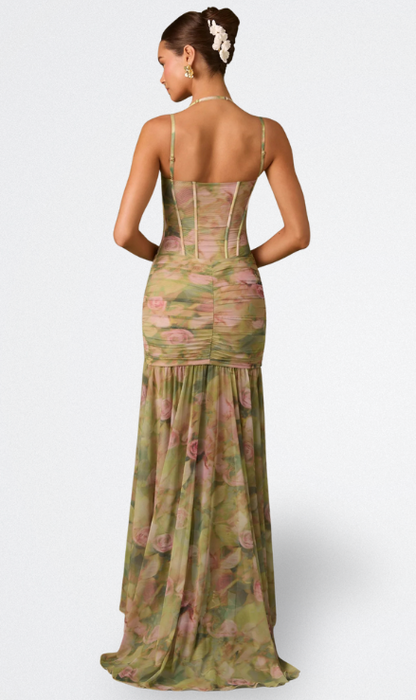 Isamara - Elegant Bodice Long Dress