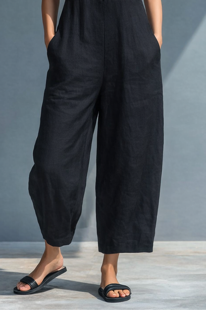 Lotte™ || Sleeveless Minimalist Jumpsuit