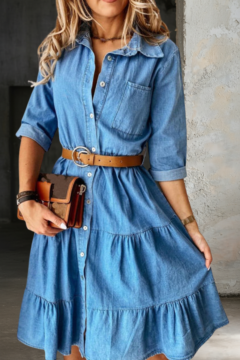 Barbara | Chic Casual Denim Dress