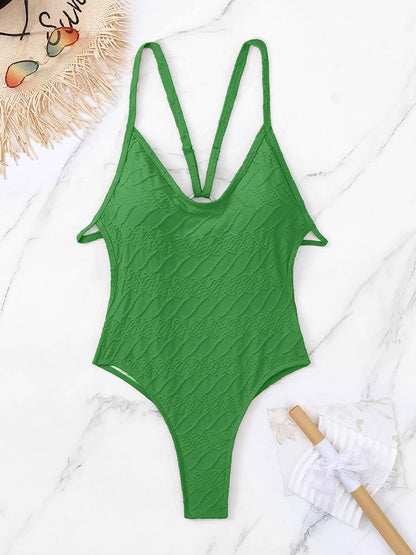 Samantha | Backless One-Piece Swimsuit