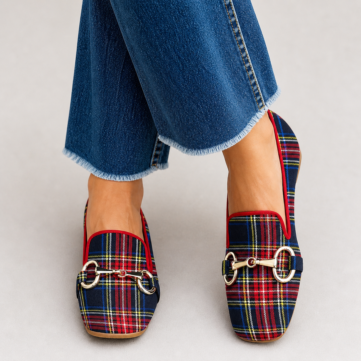 Mélani™ | Plaid Loafers