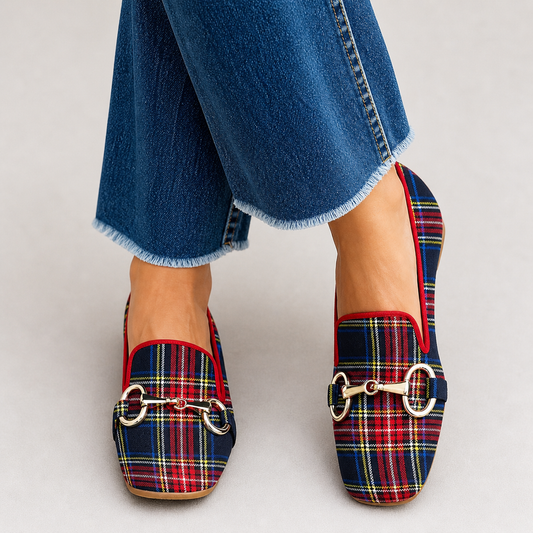 Mélani™ | Plaid Loafers