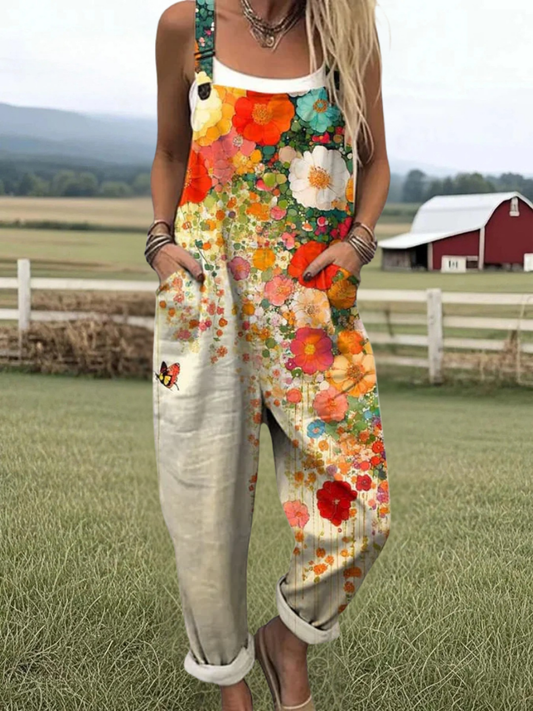 Paige | Floral Jumpsuit