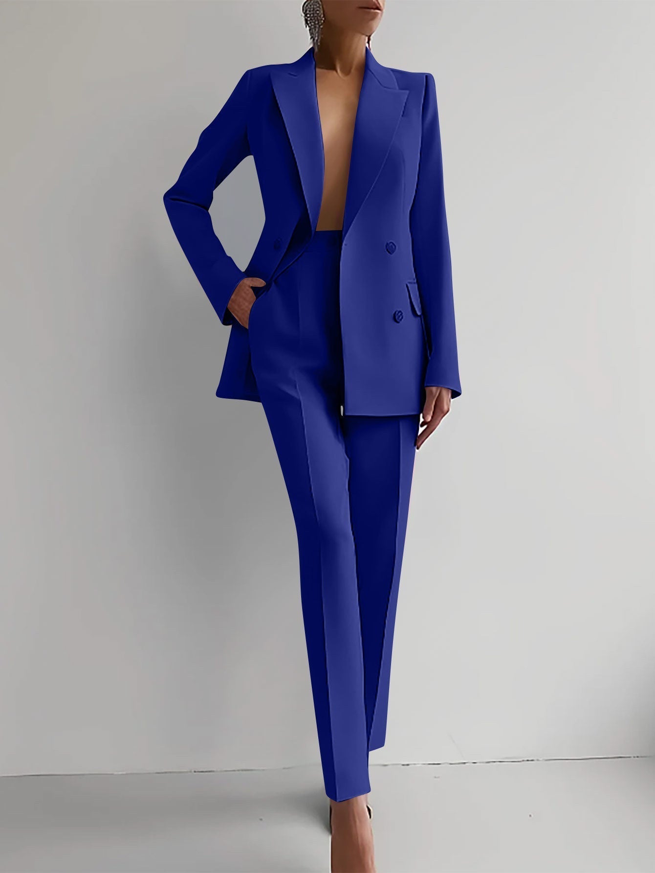 Sofia | Blazer & High Waist Trousers Set