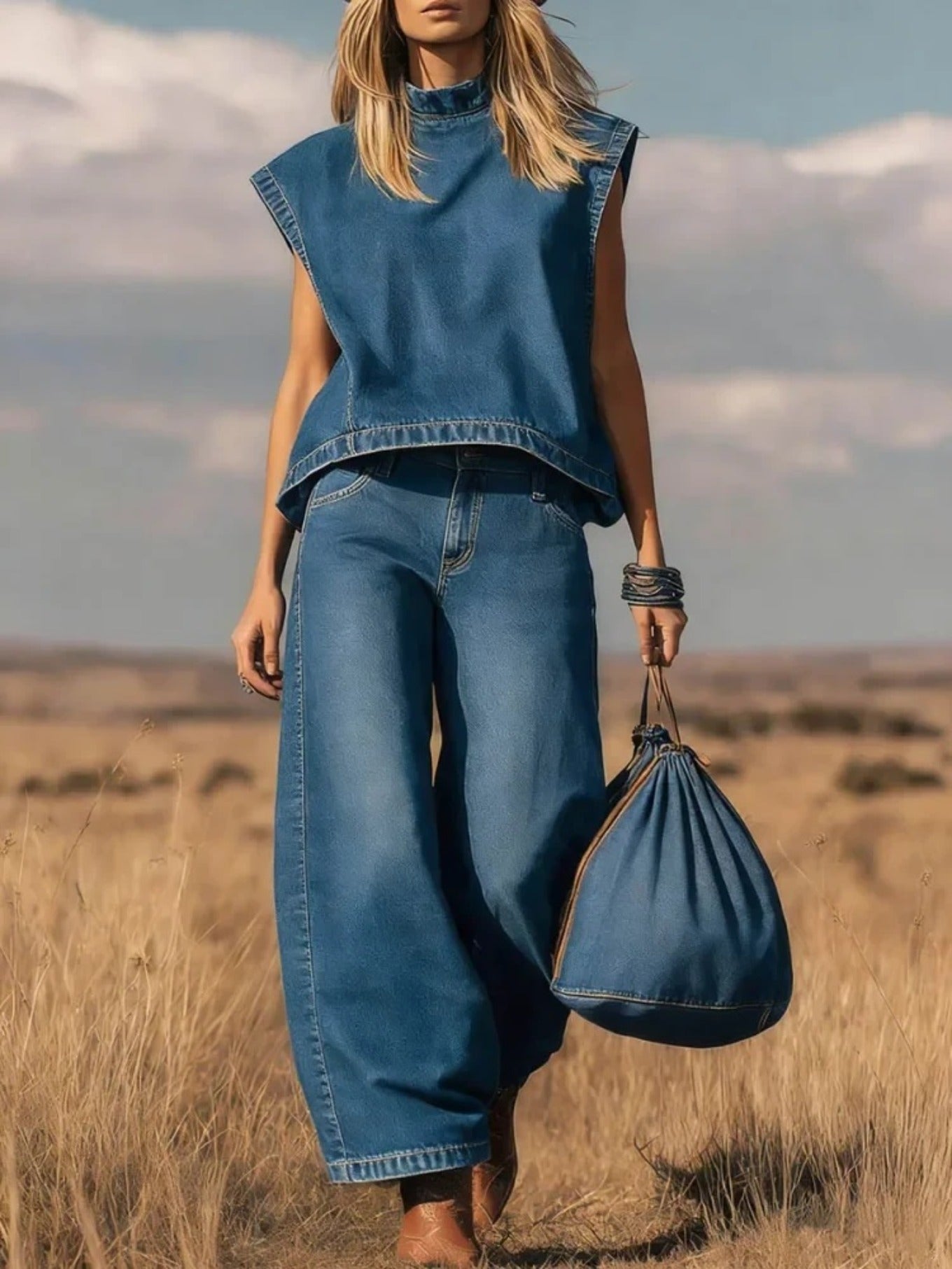 Barbara | Casual Comfortable Denim Set