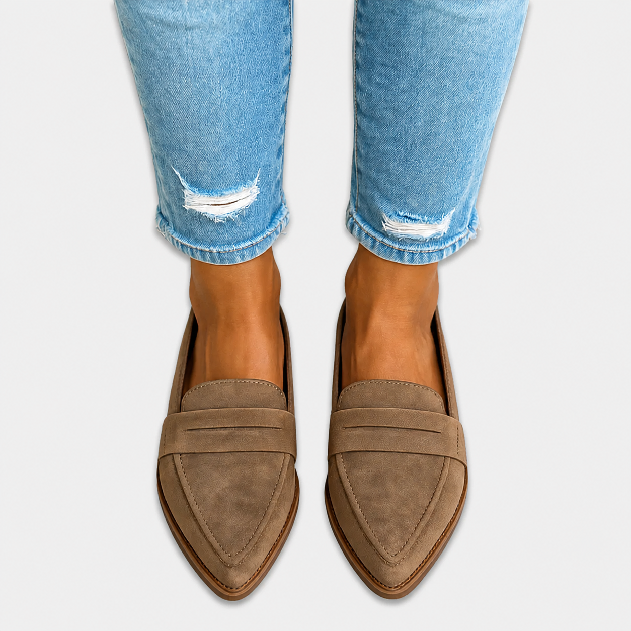 Nadia™ Suede Slip-On Loafers