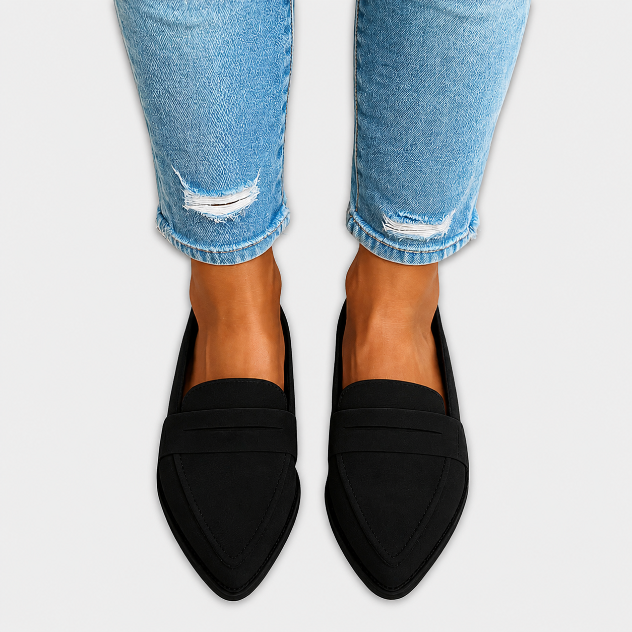 Nadia™ Suede Slip-On Loafers
