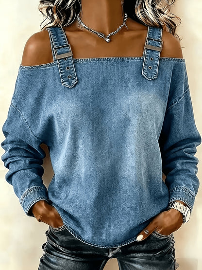 Wendy | Vintage Summer Denim Top