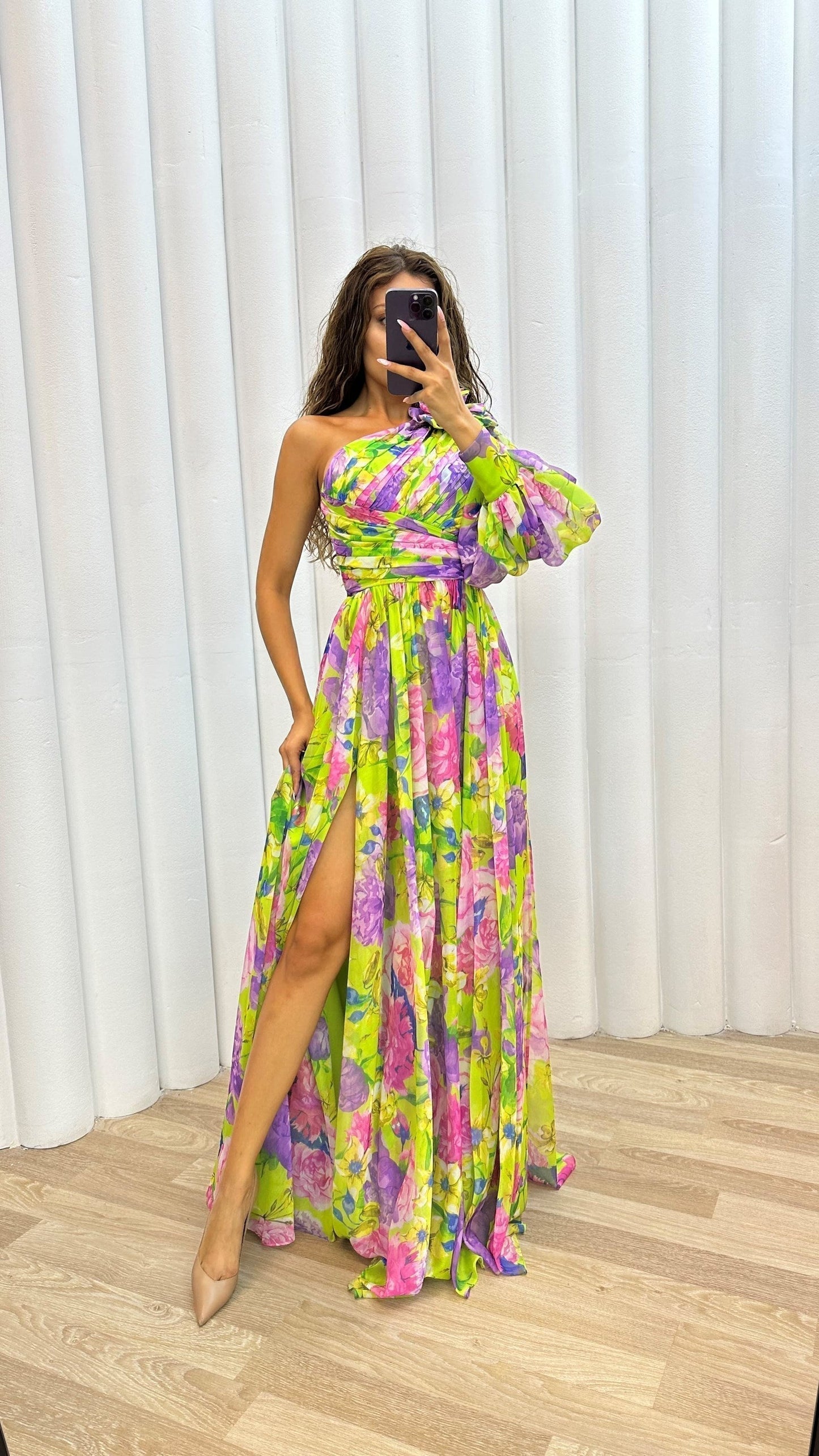 Whitney - Graceful and Flowing Gown